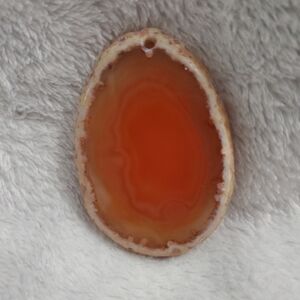 Polished Agate Slice Pendant